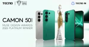 TECHNO CAMON 50 Series Design Wins MUSE & Red Dot Awards- Image