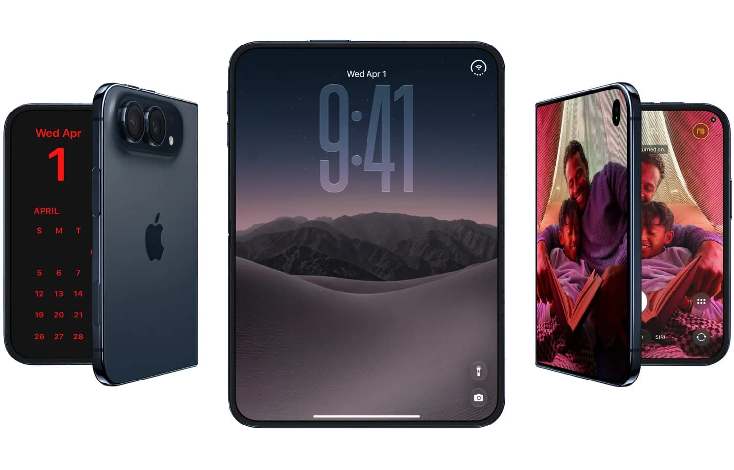 Apple Launches iPhone Duo: Its First Foldable Phone Arrives With a $1,999 Price Tag - image